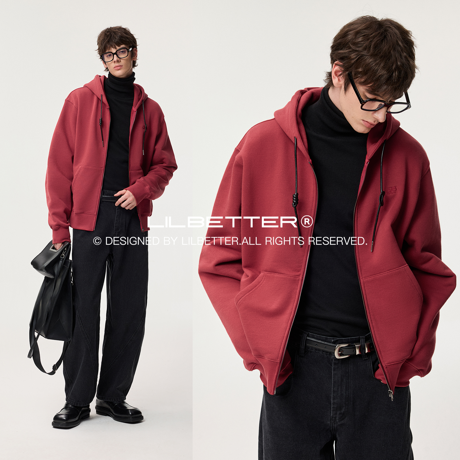 Lilbetter休闲开衫卫衣