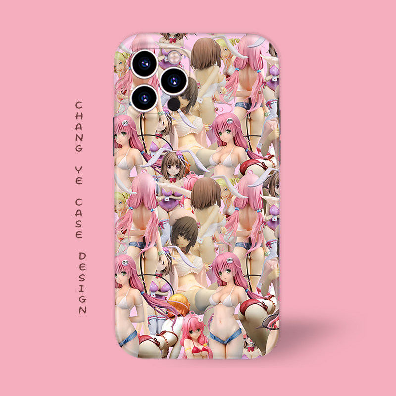 游戏动漫可爱少女拼图适用于IPhone13promax苹果12防摔全包小米13Pro华为p40红米K60vivox70iqoo8手机