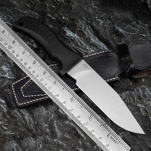 高品质美国疯狗教官刀具户外露营防身直刀便携式锋利野外求生小刀