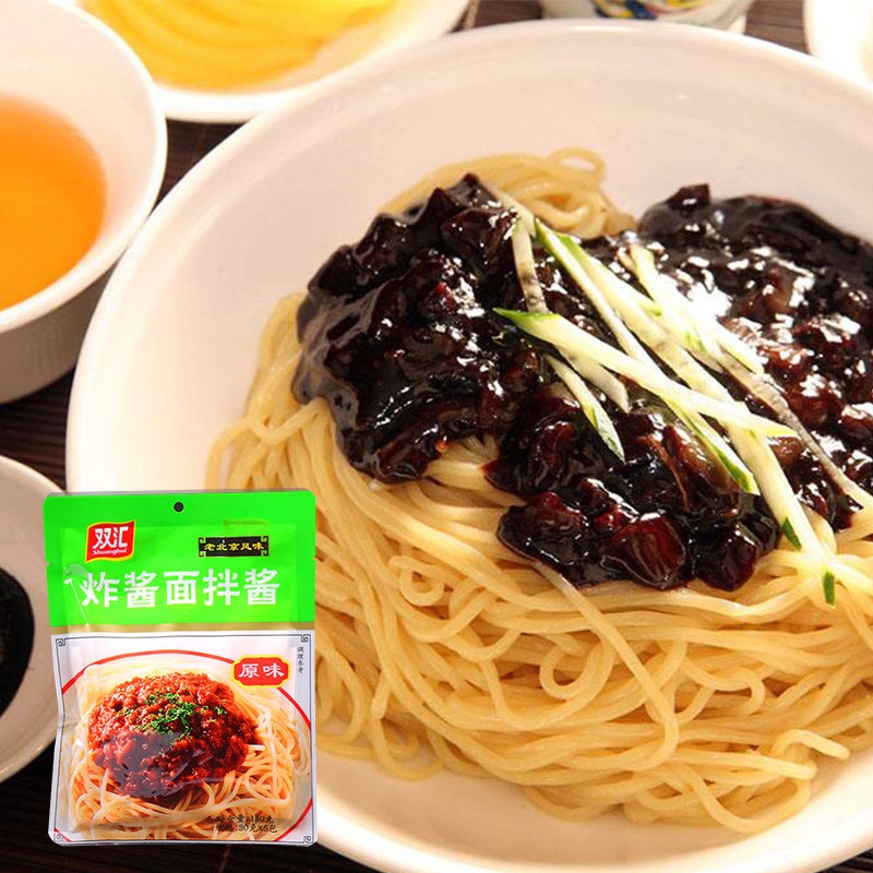 双汇原味炸酱面拌酱原味150g老北京杂酱面肉酱拌面条下饭酱料