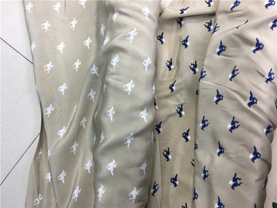 君君silkc22100%双绉布料面料