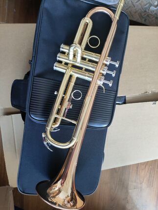 上海 百灵小号乐器 磷铜小号 M9103小号乐器 上海管乐器厂 降B调