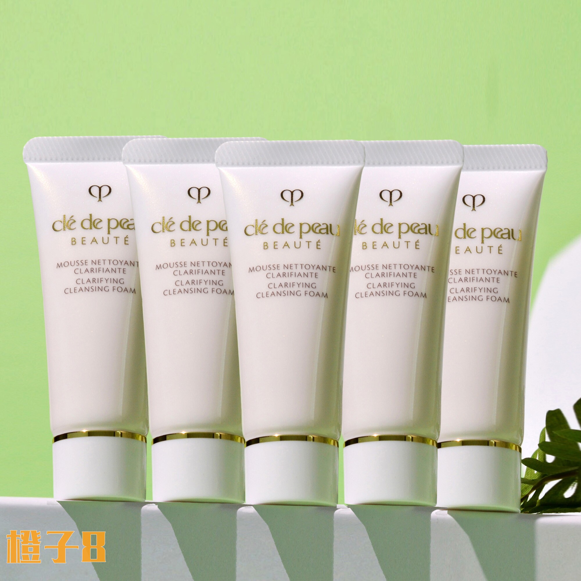 共100ML肌肤之钥CPB光采净采洁面膏20ml*5支小样 保湿泡沫洗面奶