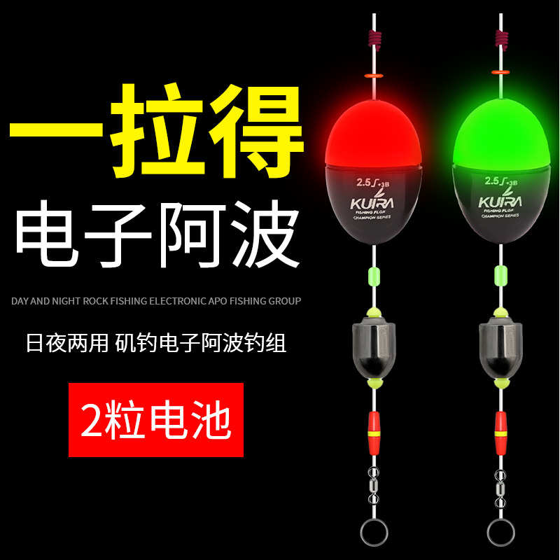 电子阿波钓组套装远投专用浮漂