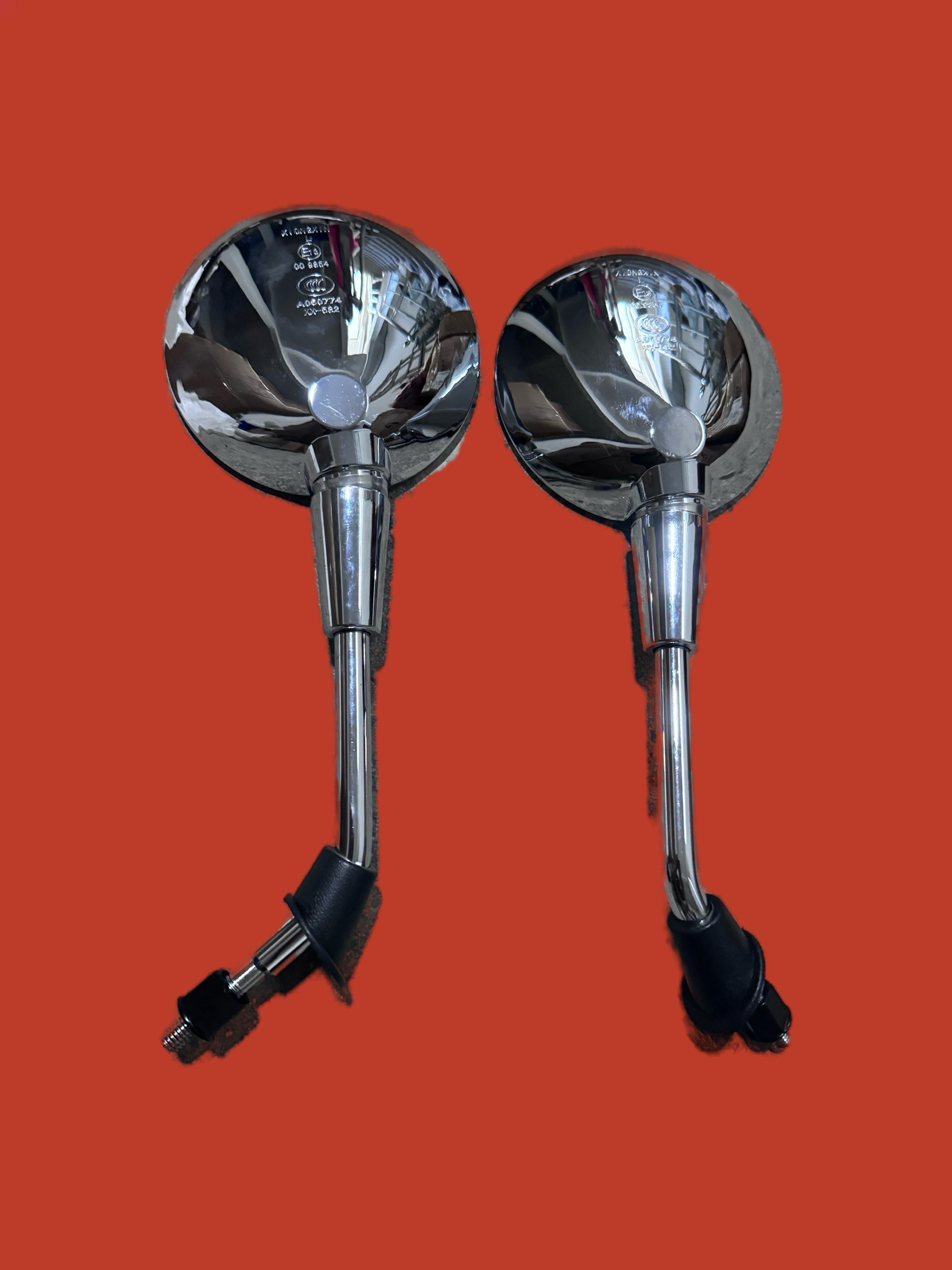 南方飞戈蒙娜丽莎NF150T-2复古踏板摩托车反光镜 后视镜蓝卡 迪诺