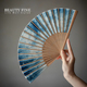柏斐家饰 古风礼品礼物 舞蹈扇 国风手工折扇 女士汉服旗袍扇子