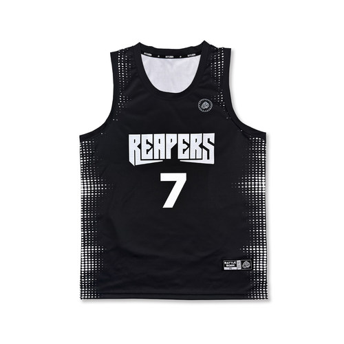 斗者篮球服定制街球队服套装SD篮球运动篮球衣背心REAPERS