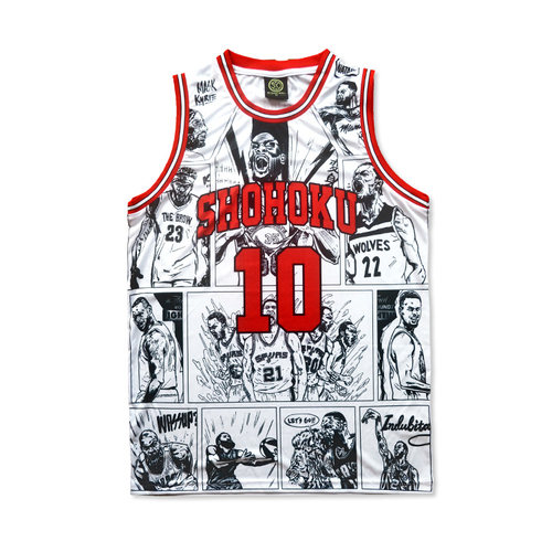 斗者篮球衣迷彩街头REAPERS队服