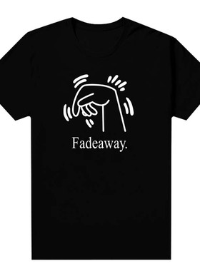 斗者SD篮球棒球运动短袖T恤短袖街头街球圆领定制diy班服fadeaway