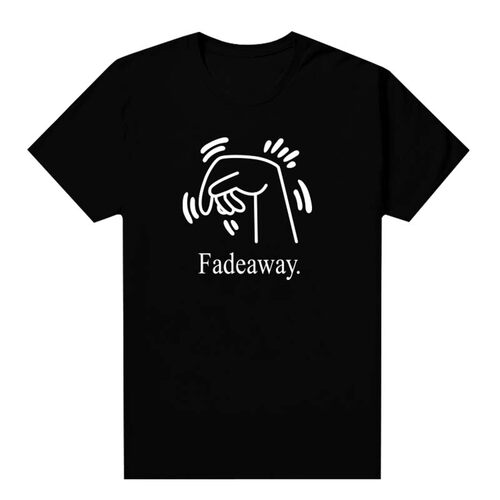 斗者SD篮球棒球运动短袖T恤短袖街头街球圆领定制diy班服fadeaway