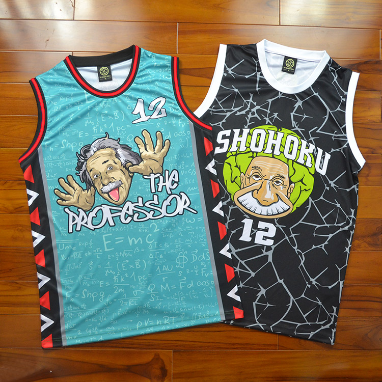 SD街球教授街头篮球衣魄炼队服男女diy篮球服背心篮球衣订做定制券后99.00元