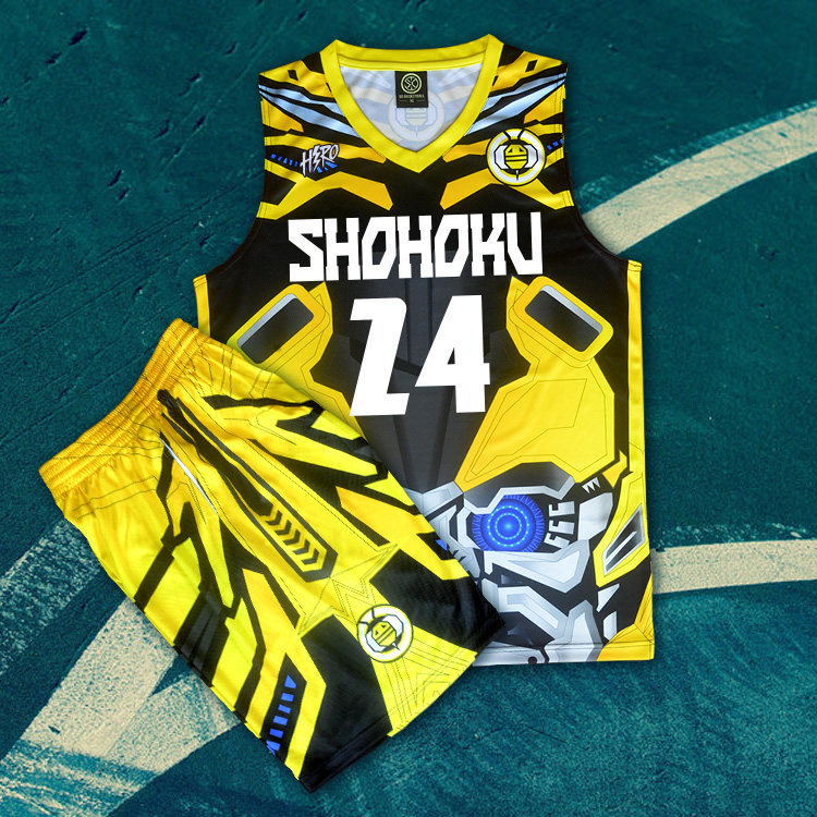 SD街球灌篮街头篮球衣斗者队服男女diy篮球服背心篮球衣订做定制