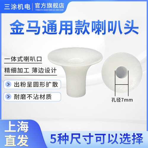 三涂机电金马喇叭口喇叭头喷涂机