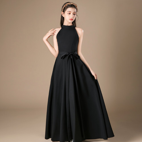 少女考级管弦乐团合唱团队礼服裙