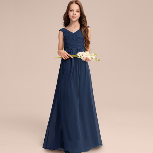 儿童管弦乐团指挥主持人晚礼服