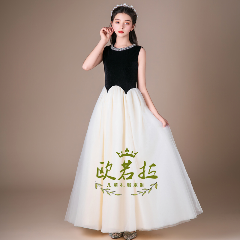 花童婚纱礼服小女孩生日公主裙