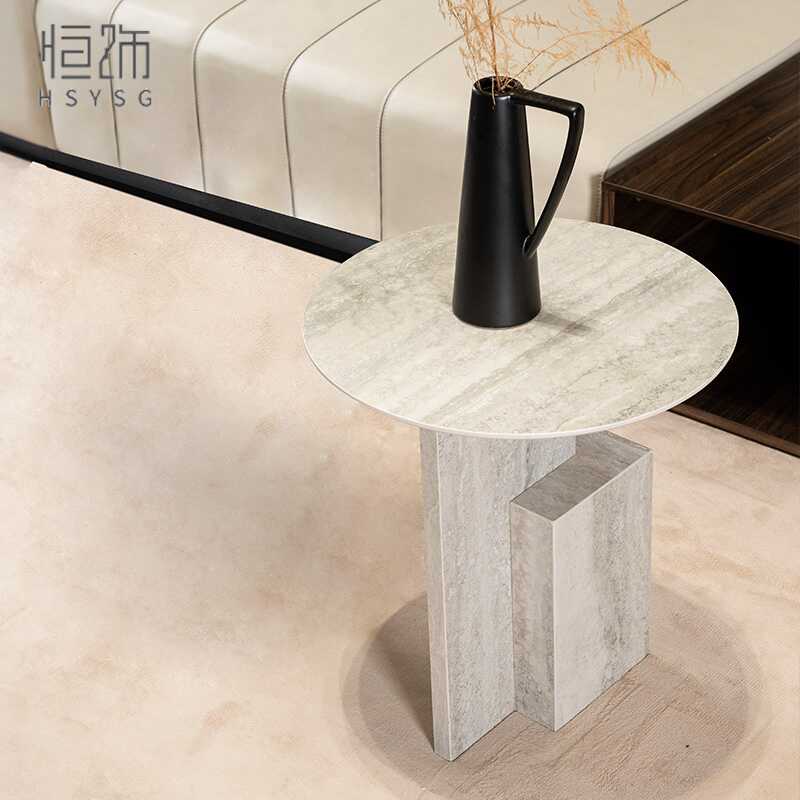 极简轻奢设计大师岩板角几边几