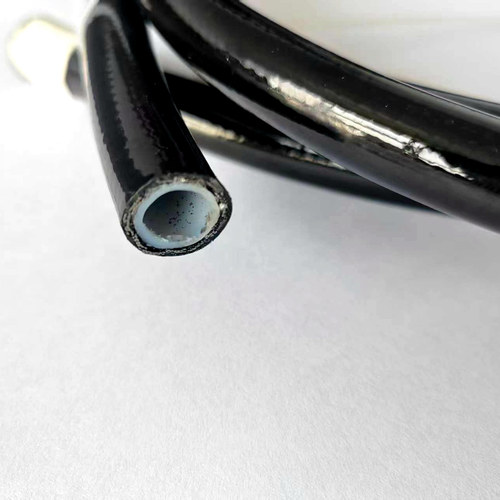 AN4/AN6/AN8/AN10AAN12四氟铁氟龙尼龙不锈钢编织油管PTFE