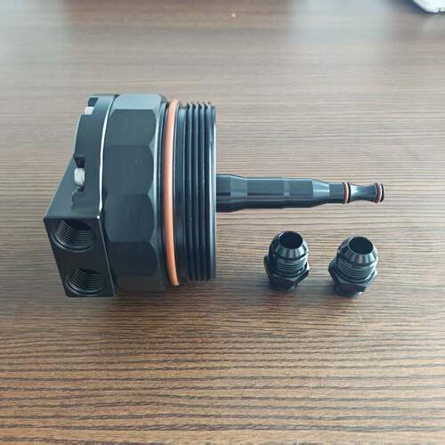 汽车机油冷却器适用宝马BMW M52 M54 E36 E46 E39改装机油滤芯盖