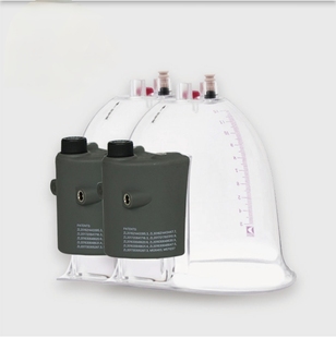 正品碧波庭养生仪器按摩仪配件磁共振罩杯刮痧拔罐18号（2个）