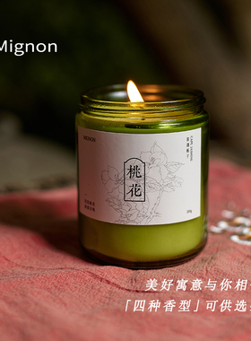 Mignon雨眠香事美好寓意系列香薰蜡烛植物精油大容量