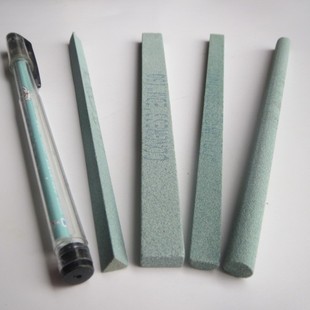 精磨小油石条 雕刻刀磨石 条形小磨刀石 三角形/圆形/扁方/半圆