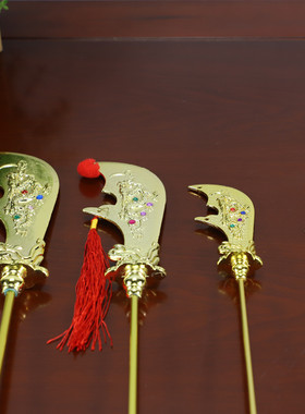 关公武财神神像法器配件摆件