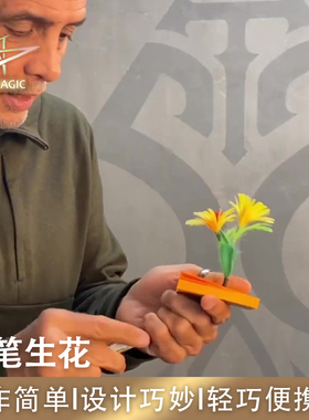 N2G正版魔术道具 FLOWER POWER 妙笔生花 瞬间出现小花 近景