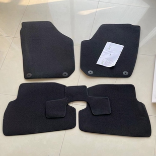 上汽大众斯柯达晶锐脚垫16 17 18 19款原装地毯黑色平面5片装