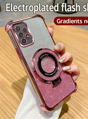 适用三星A15手机壳galaxya73保护套55全包防摔透明软壳A54/53/52/51/14盖乐世sA35/34/33/32带支架女男外后壳