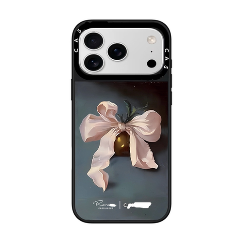 CA适用苹果17iPhone14plus15镜面13promax16磁吸Magsafe蝴蝶结手机壳12软边防摔11新款高级感xr男女保护套