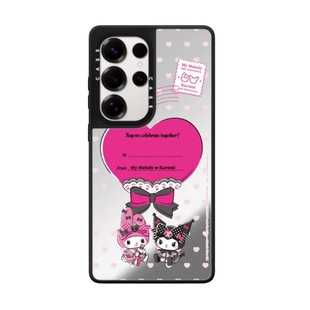 CS美乐蒂库洛米适用于SamsungS25Ultra三星镜面手机壳高级适用S24磁吸个性卡通S23可爱S24US23U防摔软边男女