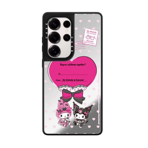 CAS美乐蒂库洛米适用于SamsungS25Ultra三星镜面手机壳高级适用S24磁吸个性卡通S23可爱S24US23U防摔软边男女