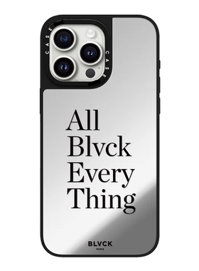 CA适用苹果17iPhone14plus15镜面13promax磁吸可爱英文手机壳12mini软边防摔新款11高级感x男女16pro保护