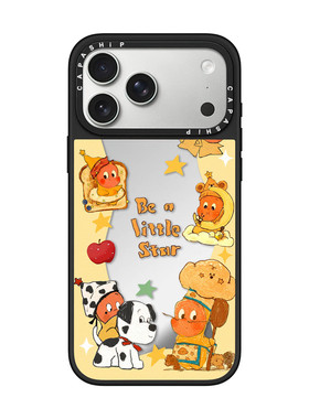 CA适用苹果17iPhone14plus16镜面13promax磁吸Magsafe可爱卡通星星人xr手机壳12防摔11新xs高级感15保护套