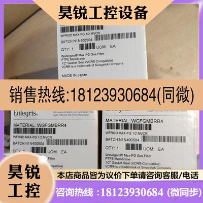 议价:美国英特格Entegris过滤器WGFGMBRR4现货,