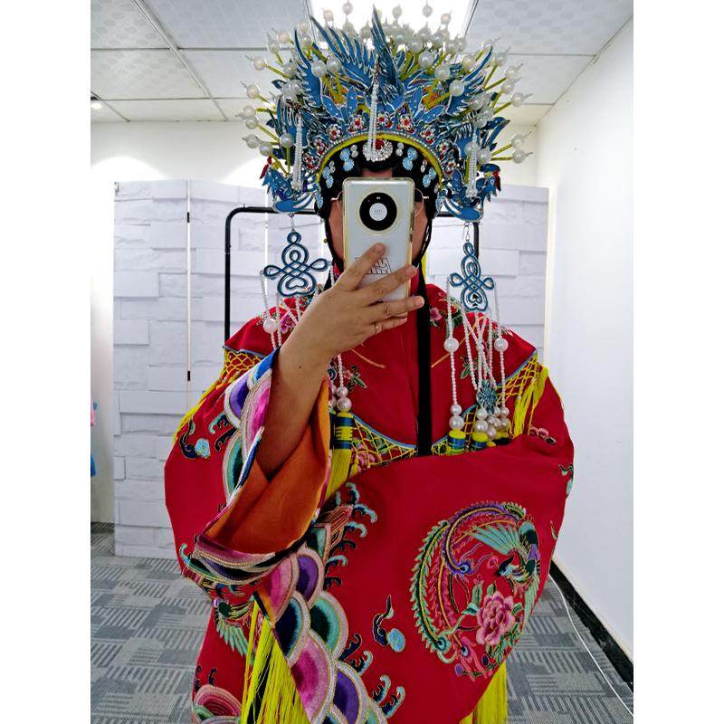 京剧豫剧打金枝贵妃醉酒凤冠霞帔