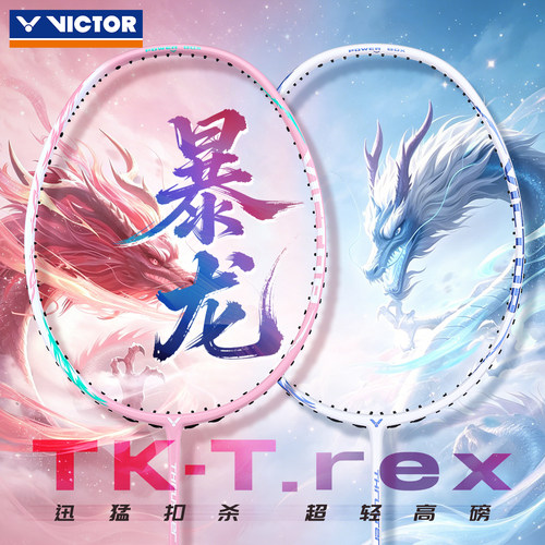 威克多羽毛球拍胜利入门单拍暴龙
