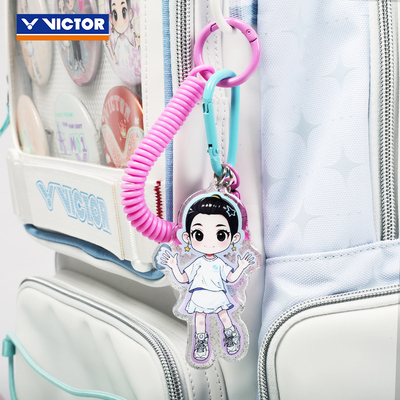 胜利羽毛球装饰挂件小配雅