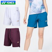 YONEX尤尼克斯yy羽毛球服运动休闲透气短裤 比赛女款 2209025BCR