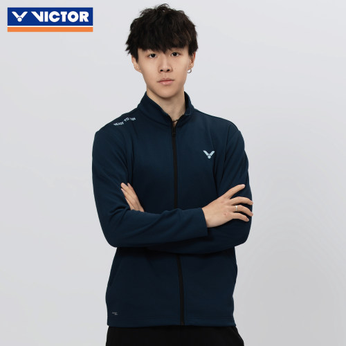 威克多羽毛球服胜利男女针织外套