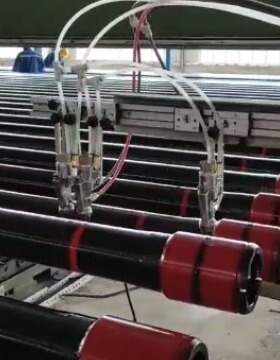 接箍色环钢管用喷标涂料油漆白色黄色红色蓝色
