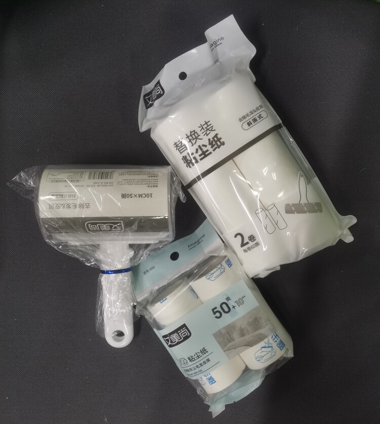 艾美尚可撕式粘尘器替换纸 斜撕式家居粘尘衣物除尘纸10cm，16cm,收纳整理,粘尘纸,淘宝优惠券,粉丝福利购,淘宝优惠卷