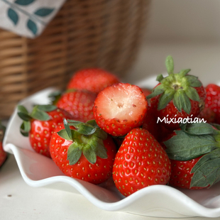 米小田 需冷藏 顺丰空运四川攀枝花露天隋珠香野冰激凌高端草莓