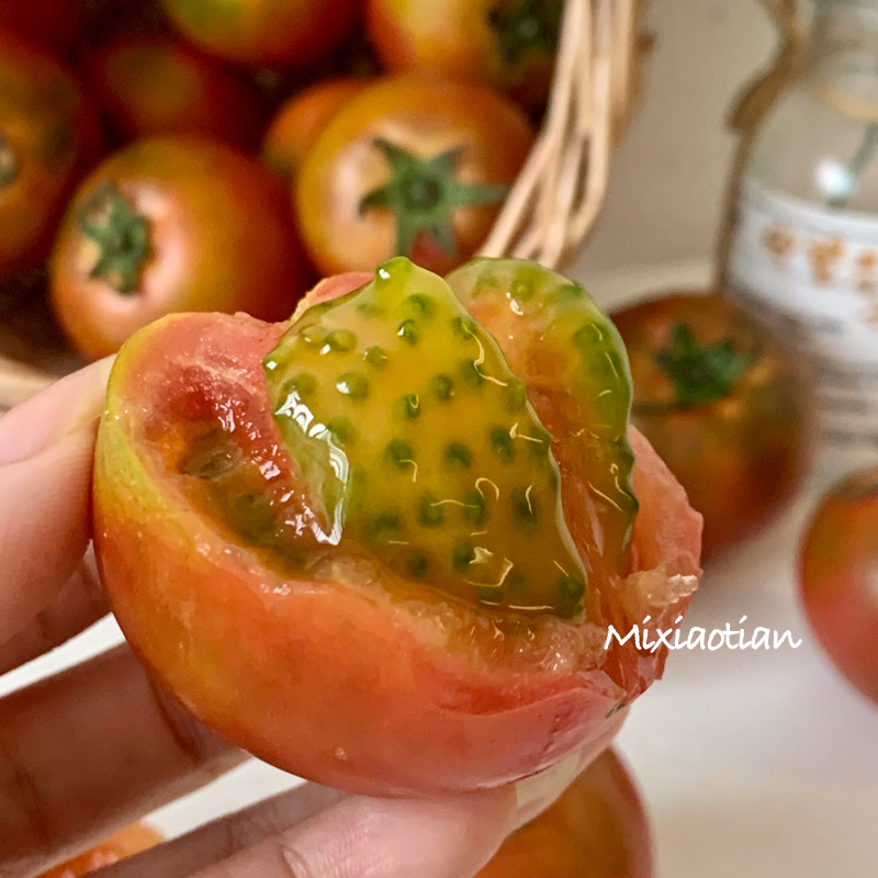 米小田 常温放 京东辽宁盘锦盐碱地头茬铁皮柿子草莓番茄西红柿,水产肉类/新鲜蔬果/熟食,番茄,淘宝优惠券,粉丝福利购,淘宝优惠卷