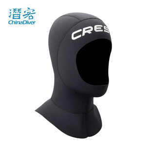 备高弹保暖深潜帽子科越思3mm 潜水头套水肺装 Cressi Resilient