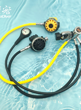 HotDive ST4 潜水呼吸调节器平衡双隔膜冰潜冷水技术水肺装备套装
