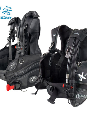 HotDive BCD浮力背心潜水装备调整控制器马甲夹克式快拆款XPlore