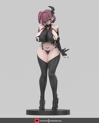 胜利女神 席兹 Sin3D版 已分件 3D模型Stl文件
