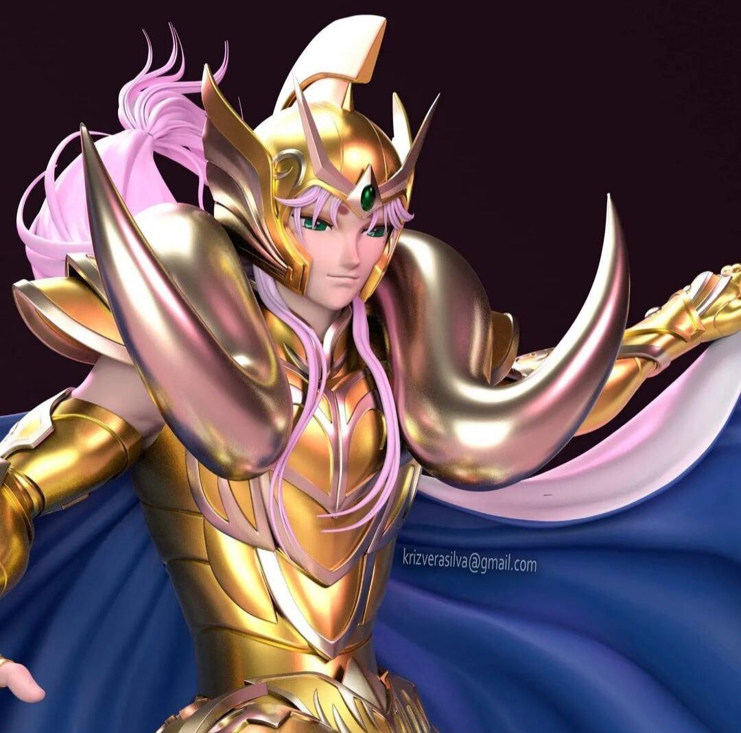 白羊座mu穆 已分件 3d模型stl文件